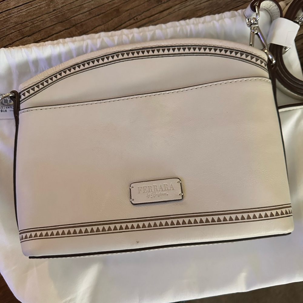 Brighton 🤍 FERRARA Campiello Mini Cross Body Bag - NWT - Picture 2 of 2